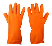 Heavy Duty Rubber Chemical Gloves
